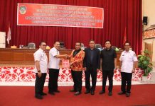 Pj. Bupati Landak Jawab Pandangan Umum Fraksi DPRD Landak Terhadap Raperda Pertanggungjawaban APBD 2022