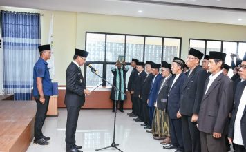 Wabup Farhan Lantik Dewan Pengawas, Dewan Hakim dan Panitera MTQ XXX Tingkat Ketapang