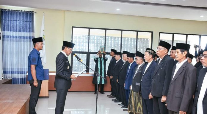 Wabup Farhan Lantik Dewan Pengawas, Dewan Hakim dan Panitera MTQ XXX Tingkat Ketapang