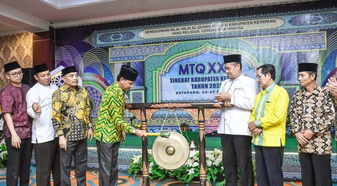 Wabup Farhan Buka Secara Resmi Pelaksanaan MTQ ke – XXX Tingkat Kabupaten Ketapang