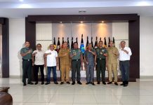 Bupati Martin Harapkan Dukungan Pangdam XII/ Tanjungpura Sukseskan Gawai Akbar Napak Tilas Perjuangan Pembangunan dan Budaya Ketapang