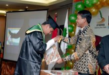 Wabup Farhan Hadiri Wisuda Akbar Permata Hati Yayasan Muslim Kayong