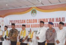 Wabup Farhan Lepas Keberangkatan Calon Jemaah Haji Ketapang