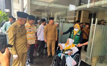 Pesan Wabup Farhan Kepada Calon Jemah Haji Ketapang Sebelum Menuju Tanah Suci