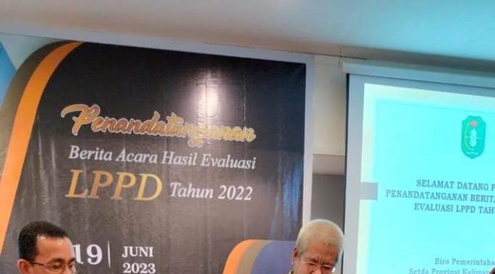 Wakili Bupati Tandatangani Berita Acara EPPD, Sekda Ingin Wujudkan Good Governance di Ketapang