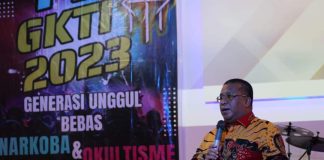 Dihadapan Peserta PIP, Heri Saman Ajak Pemuda Hindari Narkoba