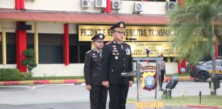 Polresta Barelang Gelar Upacara Peringatan Hari Lahir Pancasila