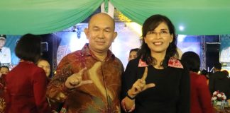 Samuel Hadiri Peringatan HKG PKK Ke – 51 Tingkat Provinsi Kalbar di Bengkayang