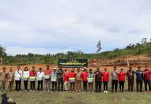 Kapolres Landak Jajal Jalan Hasil Program TMMD Imbangan Ke-116