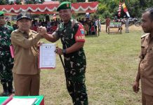 Program TMMD Ke-116 di Kecamatan Kuala Behe Resmi Ditutup Pj. Bupati Landak Sampaikan Apresiasi Kepada TNI