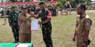 Program TMMD Ke-116 di Kecamatan Kuala Behe Resmi Ditutup Pj. Bupati Landak Sampaikan Apresiasi Kepada TNI