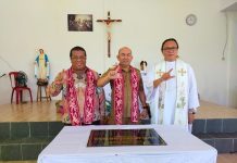 Samuel Hadiri Peresmian Gereja Katolik Santo Antonius Dari Padua Stasi Tahuban Paroki Santo Yusuf Karangan
