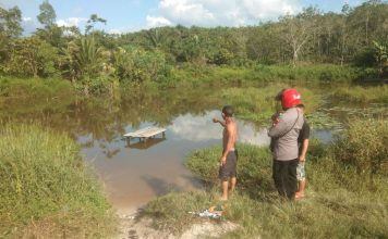 Terpeleset Bocah 12 Tahun Tewas Tenggelam Dikolam Bekas Galian Dompeng