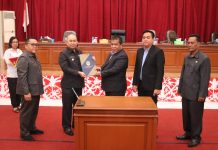 Pemkab Bersama DPRD Sepakati Raperda Pertanggungjawaban Pelaksanaan APBD Landak Tahun Anggaran 2022 Diperdakan