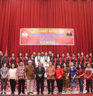 Audiensi Pesparani Landak Oleh Tim Audisi LP3KD Provinsi Kalbar