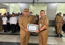 Kedisiplinan Pegawai Salah Satu Penekanan Sekda Ketapang Saat Pimpin Apel Rutin