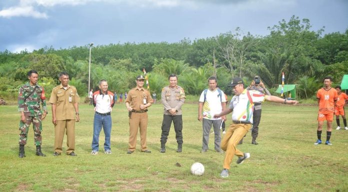 Turnamen Sepak Bola Pematang Dagong Ketapang Resmi Bergulir