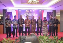 Kenal Pamit Kapolres Ketapang, Bupati Martin Rantan Harapkan Kapolres Baru Dapat Jalin Komunikasi Baik