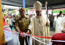 Sekda Ketapang Resmikan Gereja Stasi ST. Ambrosius Sukaria dan Paroki ST. Stefanus Kendawangan