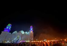 Sambut Tahun Baru Islam 1 Muharram 1445 H Masyarakat Ketapang Gelar Pawai Obor