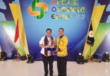Pemkab Ketapang Raih Juara Stand Terbaik Diajang APKASI Otonomi Expo 2023