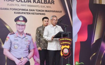 Dihadapan Kapolda Kalbar, Bupati Martin Rantan : Ketapang Daerah Yang Aman