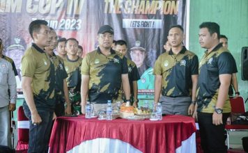 Kejuaraan Tinju Dandim Cup 2023 Ketapang Resmi Bergulir