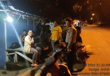 Polsek Batu Ampar Gelar Patroli Daerah Rawan Tindak Kejahatan