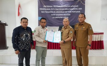 Mahasiswa IKIP PGRI Pontianak Akan Laksanakan Program PLP-2 dan KKM di Landak, Ini Pesan Samuel