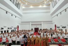 Samuel Buka Sosialisasi JHT dan Manajemen ASN Bagi PPPK Dilingkungan Pemkab Landak