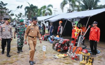 Pemkab Ketapang Gelar Apel Penanggulangan Karhutla