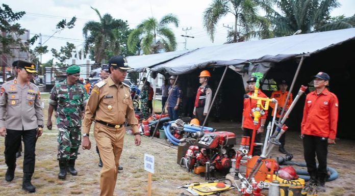 Pemkab Ketapang Gelar Apel Penanggulangan Karhutla
