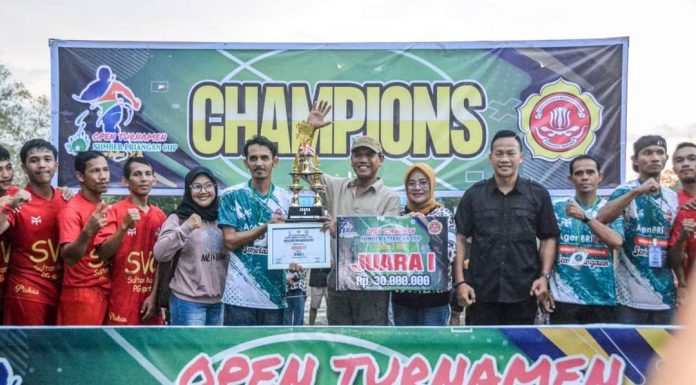Analise FC Juarai Turnamen Sepak Bola Sumber Periangan Cup Seri I