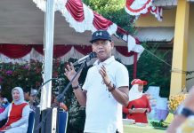Wabup Ketapang Lepas Kegiatan Jalan Santai Peringati HUT Ke -78 Republik Indonesia