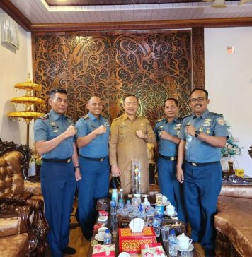 Sekda Terima Kunjungan Silaturahmi Danlanal Ketapang