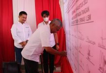 Kampung Tangguh Bebas Narkoba di Delta Pawan Ketapang Diresmikan