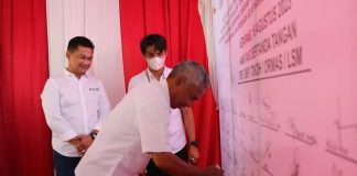 Kampung Tangguh Bebas Narkoba di Delta Pawan Ketapang Diresmikan