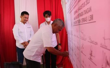 Kampung Tangguh Bebas Narkoba di Delta Pawan Ketapang Diresmikan