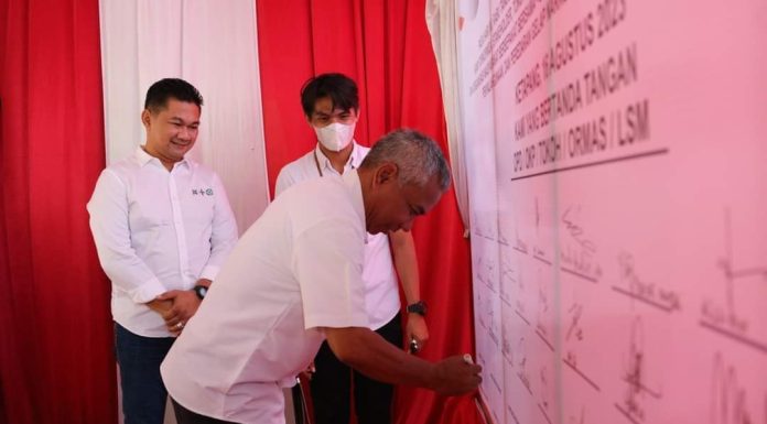Kampung Tangguh Bebas Narkoba di Delta Pawan Ketapang Diresmikan