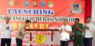 Bupati Ketapang Harapkan Kelurahan Sukaharja Dapat Jadi Contoh Bagi Kampung Lain Sebagai Kampung Tangguh Bebas Narkoba