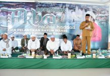 Staf Ahli Bupati Ketapang Hadiri Pelantikan Rayon IKSASS dan Pengajian Rotibul Haddad