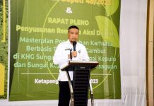 Pemkab Ketapang Sosialisasi Peraturan Bupati dan Pleno Penyusunan Master Plan Pencegahan Karhutla