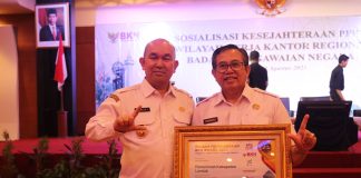 Selamat, Pemkab Landak Raih Peringkat 4 Kategori Implementasi Manajemen ASN Pengembangan Kompetensi BKN Award 2023
