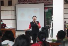 Karolin Sampaikan MP ASI Berbasis Pangan Lokal Saat Hadiri Germas di Menjalin