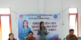 Desa Tiang Tanjung Mempawah Hulu Menjadi Desa Lokus Gerakan Keluarga Sehat Tanggap dan Tangguh Bencana