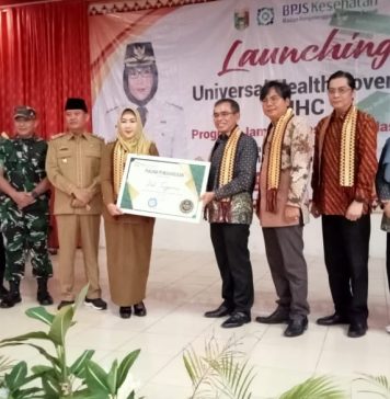 Hadiri Launching UHC JKN di Tanggamus, Siruaya Utamawan : Tidak Ada Lagi Istilah Dianak Tirikan dan Diskriminasi Terhadap Peserta BPJS Kesehatan