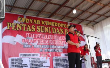 Buka Acara Gebyar Kemerdekaan Pentas Seni dan Bakat, Samuel : Kegiatan Ini Positif Bagi Pelaku UMKM