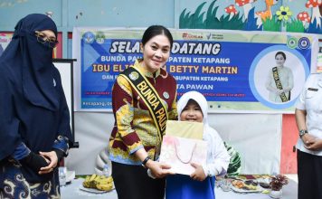 Bunda Paud Ketapang Sosialisasi Transisi Paud ke SD Saat Kunjungi TK Negeri 2 dan SDN 05 Benua Kayong