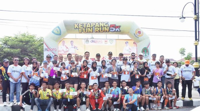Wabup Ketapang Lepas Peserta Run 5K Meriahkan Haornas Ke 40