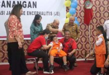 Dewan Dukung Pencanangan Imunisasi Japanese Encephalitis